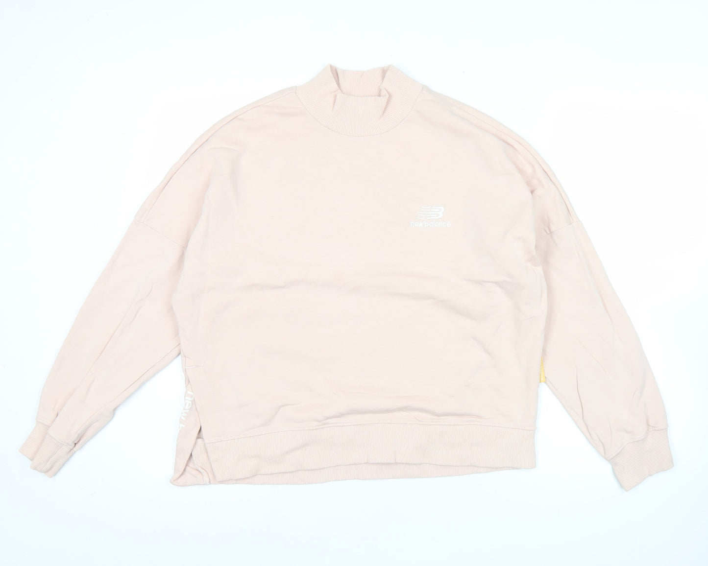 Womens UK Size S New Balance Pink Pullover Sweatshirt