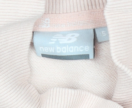 Womens UK Size S New Balance Pink Pullover Sweatshirt