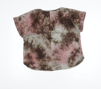 Womens UK Size L COIN 1804 Multicoloured Basic T-Shirt