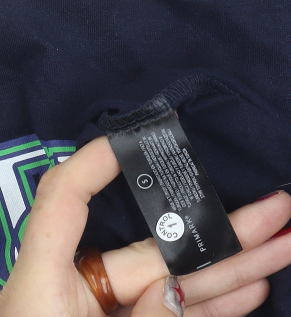 Primark Men’s Blue Joker Batman DC Comics Graphic T-Shirt Size S