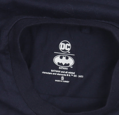 Primark Men’s Blue Joker Batman DC Comics Graphic T-Shirt Size S