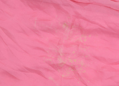 Coast Women’s Pink Silk Hi-Low Strapless Dress Size 12