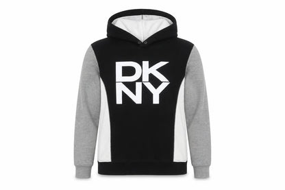 Womens UK Size M DKNY Multicoloured Pullover Hoodie