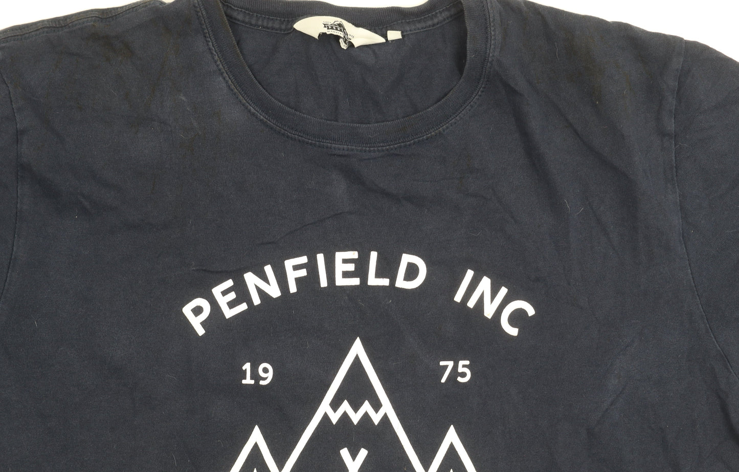 Penfield Men's Blue Graphic Outdoor T-Shirt Size L Regular Fit
