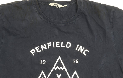 Penfield Men's Blue Graphic Outdoor T-Shirt Size L Regular Fit