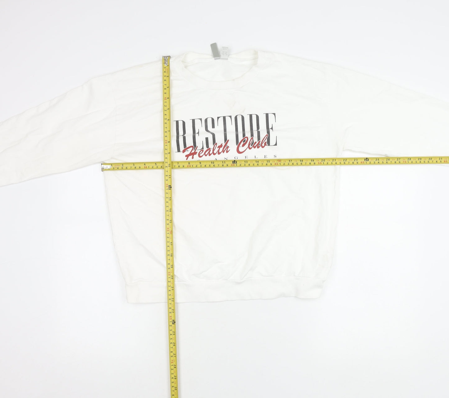 Womens UK Size 14 ASOS White Pullover Sweatshirt
