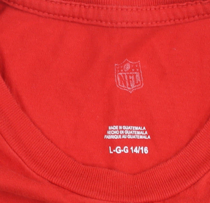 NFL Boys Red 14-16 Years Super Bowl LVIII Champions T-Shirt