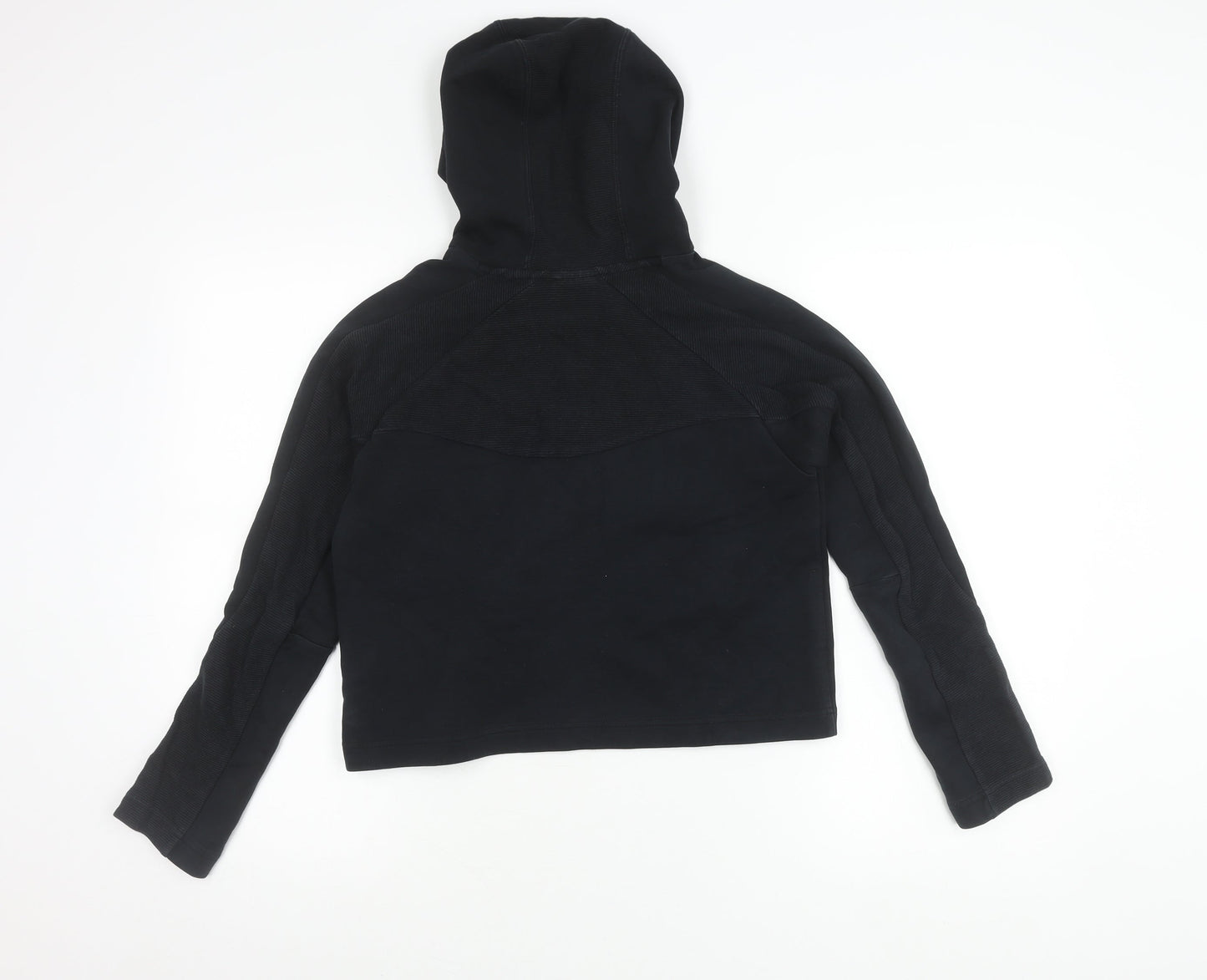 Puma Girls Black XS Pullover Hoodie Long Sleeve Sportswear