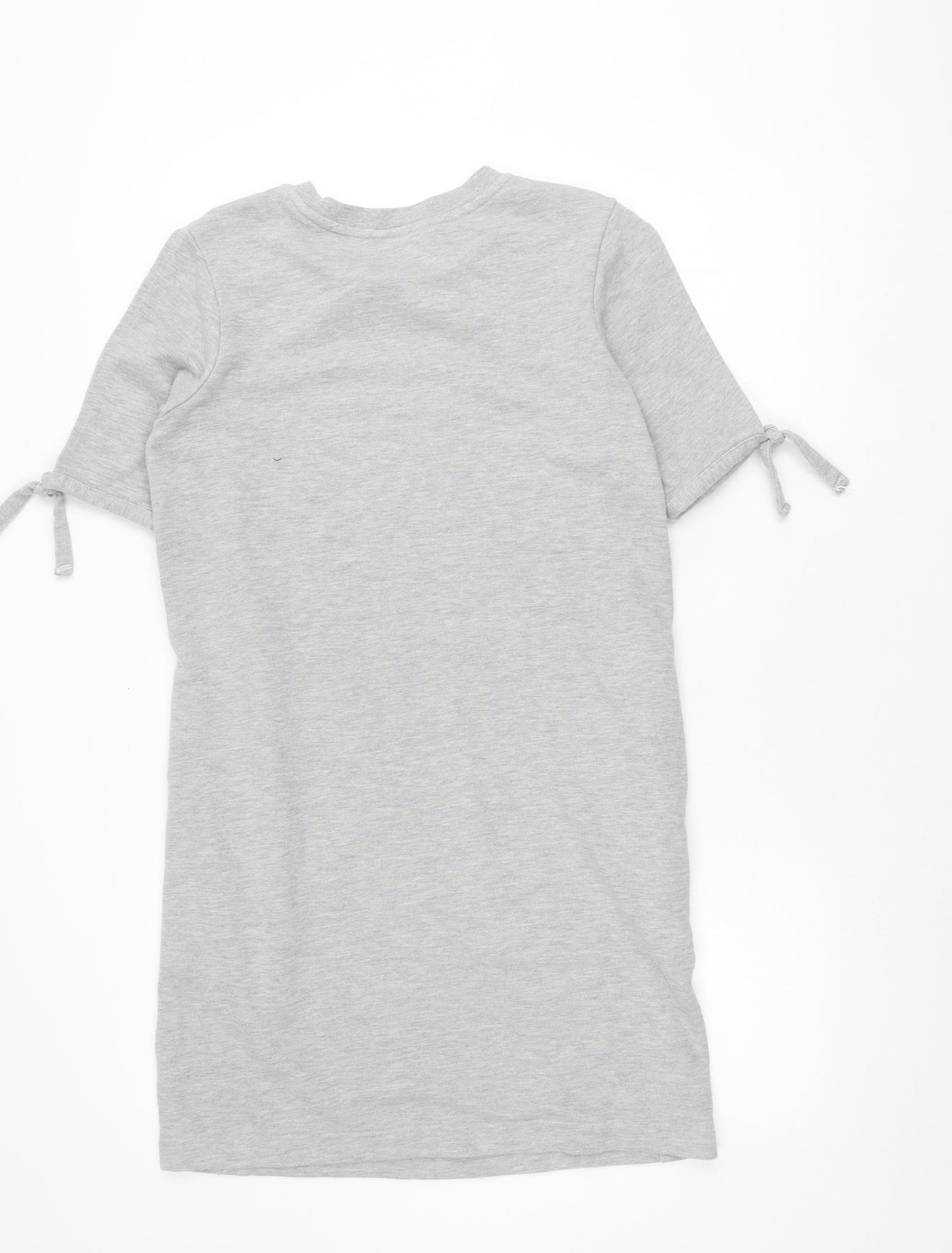 Womens UK Size 10 NEXT Grey Tunic Jumper