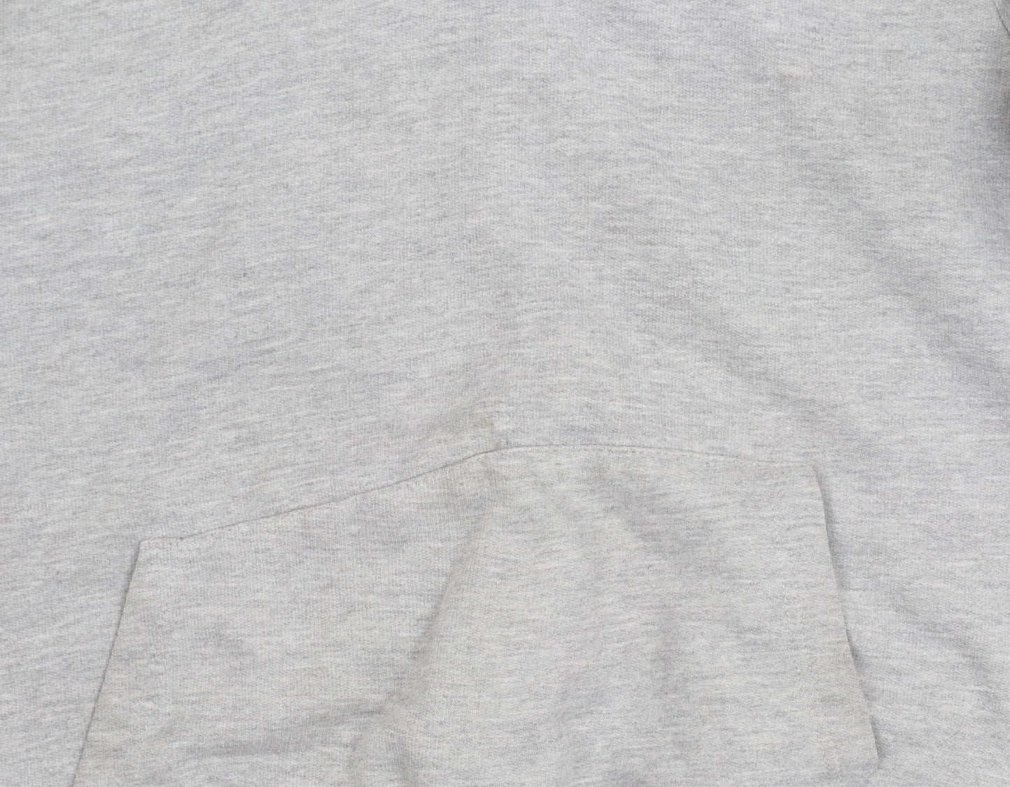 Boohoo Women’s Grey Hoodie L Pullover Drawstring Regular Fit