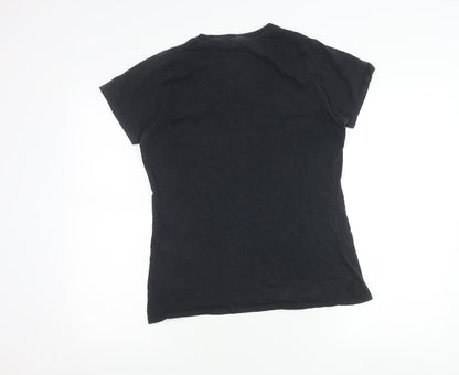 Port & Company Men’s Black Star Wars Obi-Wan Kenobi T-Shirt M