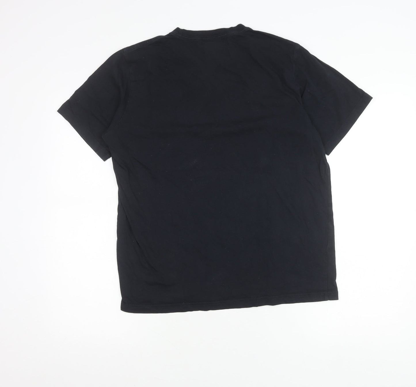 Paul Smith Men’s Black Graphic Print Cotton T-Shirt Size L