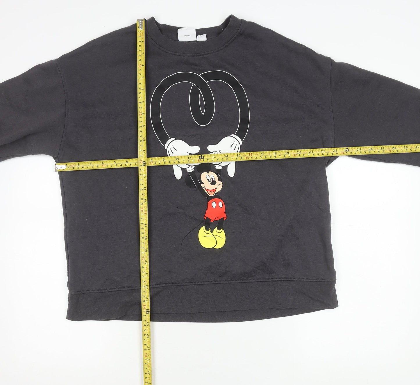 Womens UK Size L Disney Black Pullover Sweatshirt