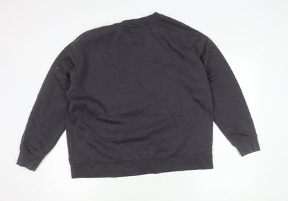 Womens UK Size L Disney Black Pullover Sweatshirt