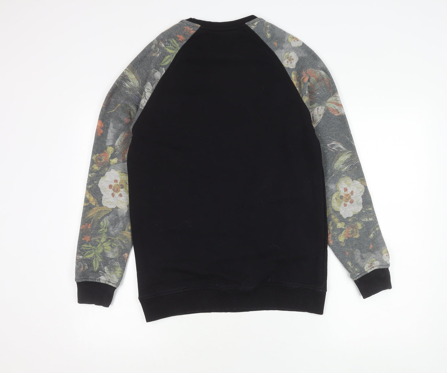 Mens UK Size S ONLY & SONS Black Pullover Sweatshirt
