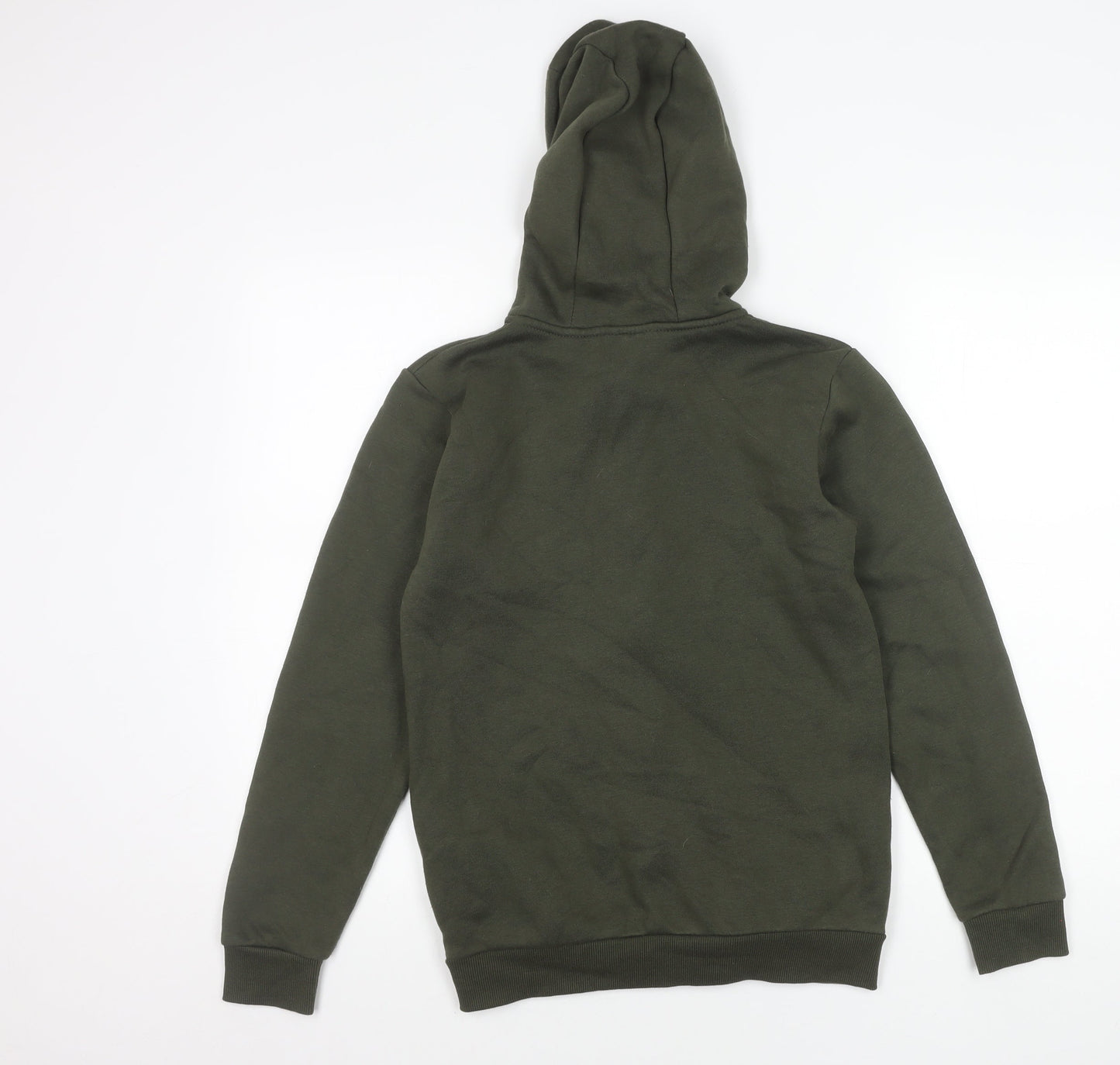 McKenzie Boys Green Full Zip Hooded Jacket 13-15 Years Casual Sportswear