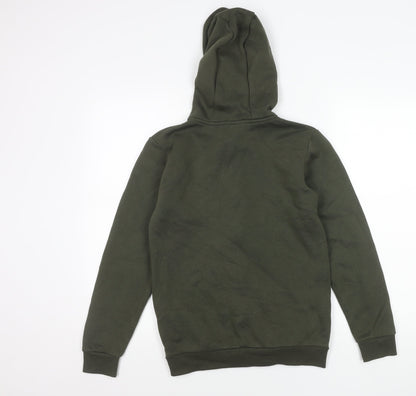 McKenzie Boys Green Full Zip Hooded Jacket 13-15 Years Casual Sportswear