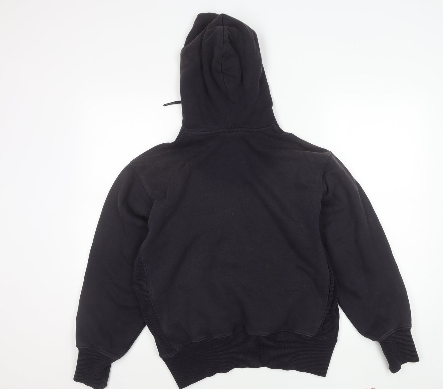 H&M Womens Black Pullover Hoodie Sweatshirt Size S Tigers Logo