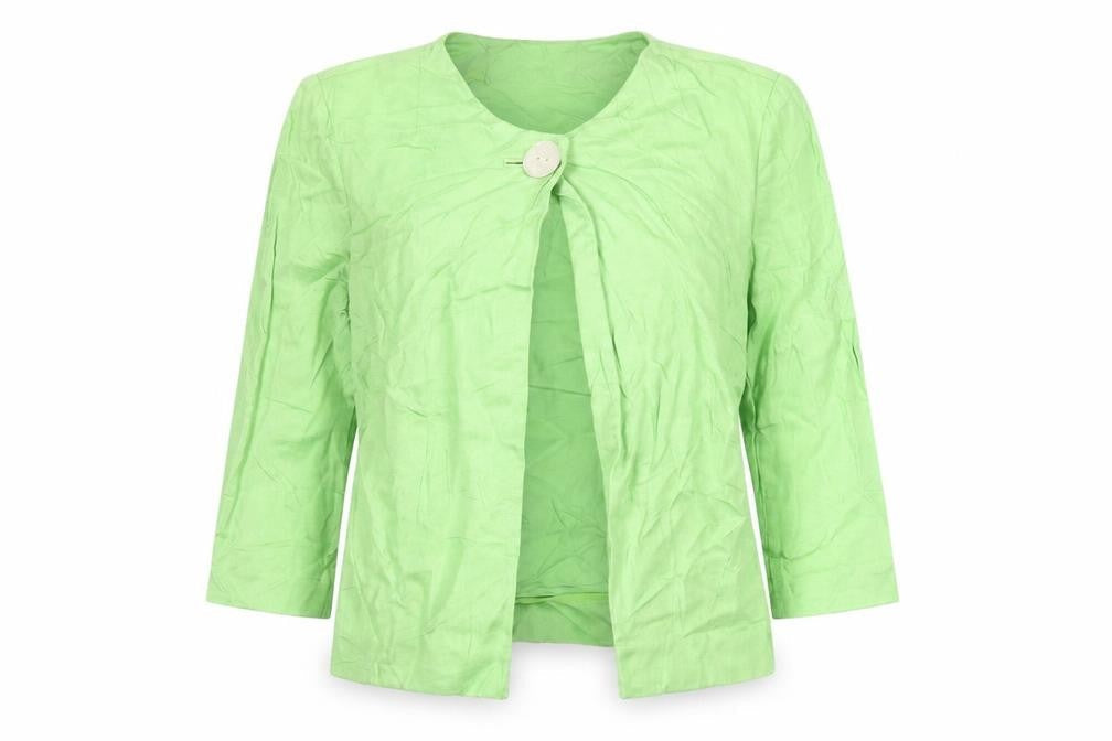 Womens UK Size 12 Jaeger Regular Green Suit Jacket