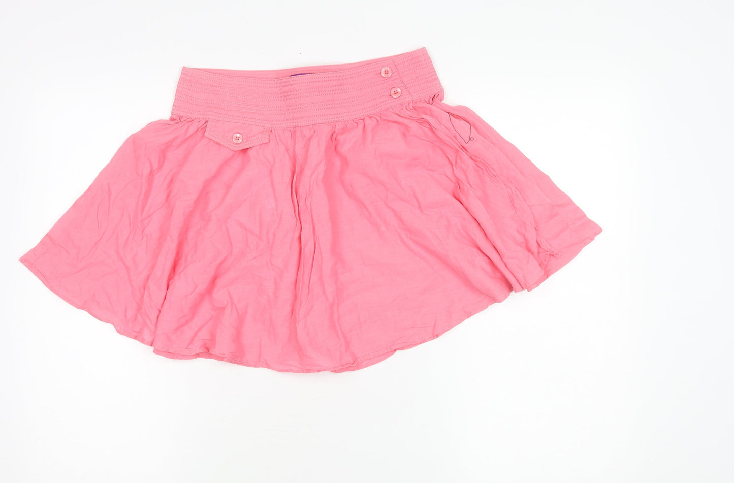 Womens UK Size 8 Therapy A-Line Cotton Skirt