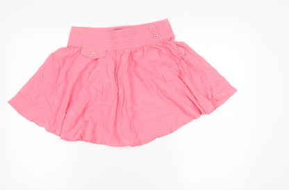 Womens UK Size 8 Therapy A-Line Cotton Skirt