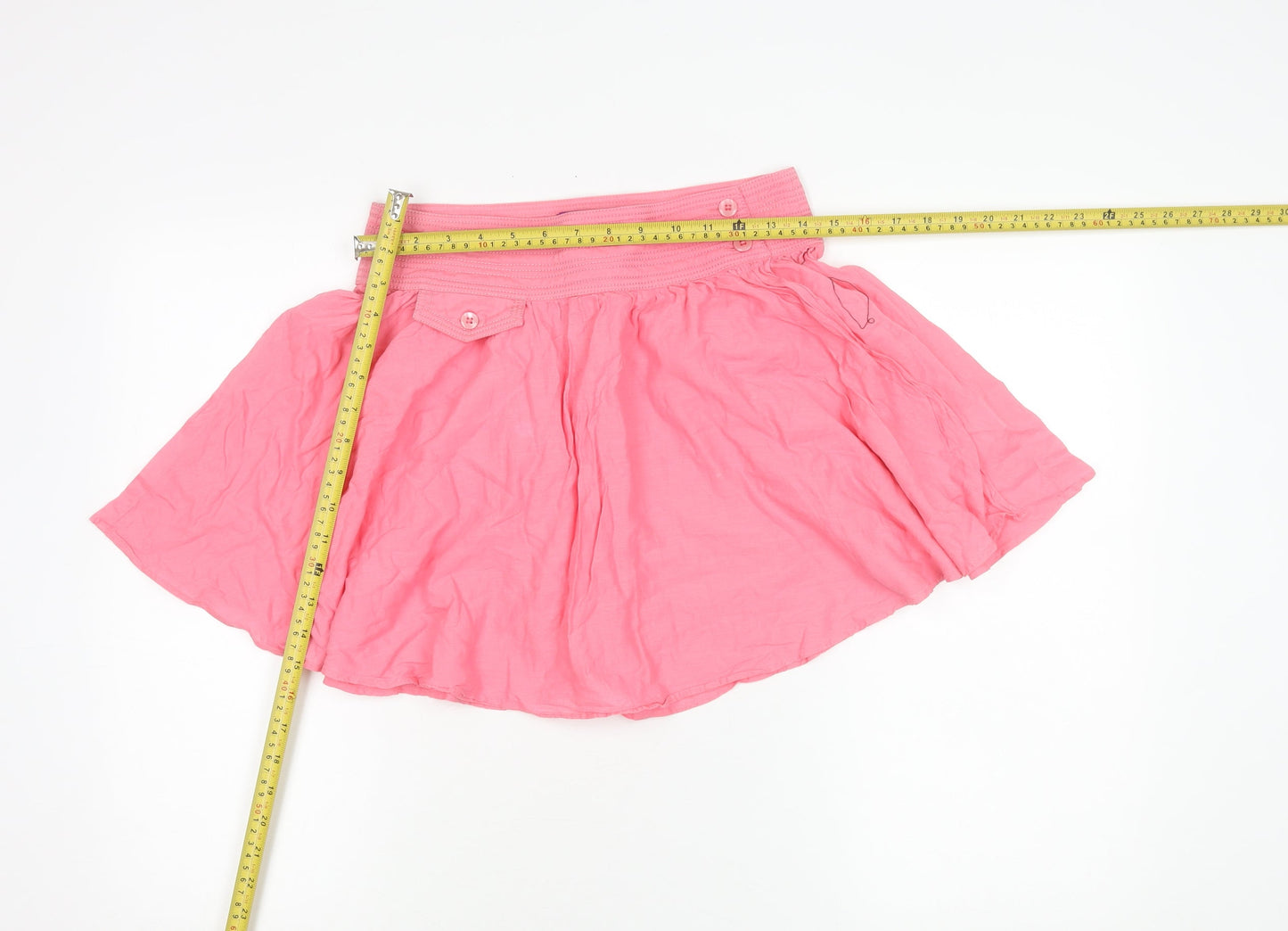 Womens UK Size 8 Therapy A-Line Cotton Skirt