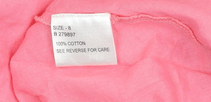 Womens UK Size 8 Therapy A-Line Cotton Skirt