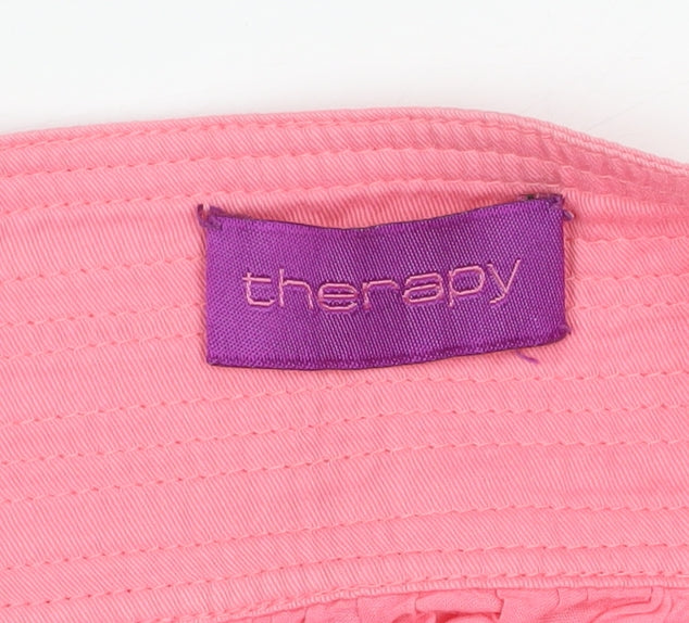 Womens UK Size 8 Therapy A-Line Cotton Skirt