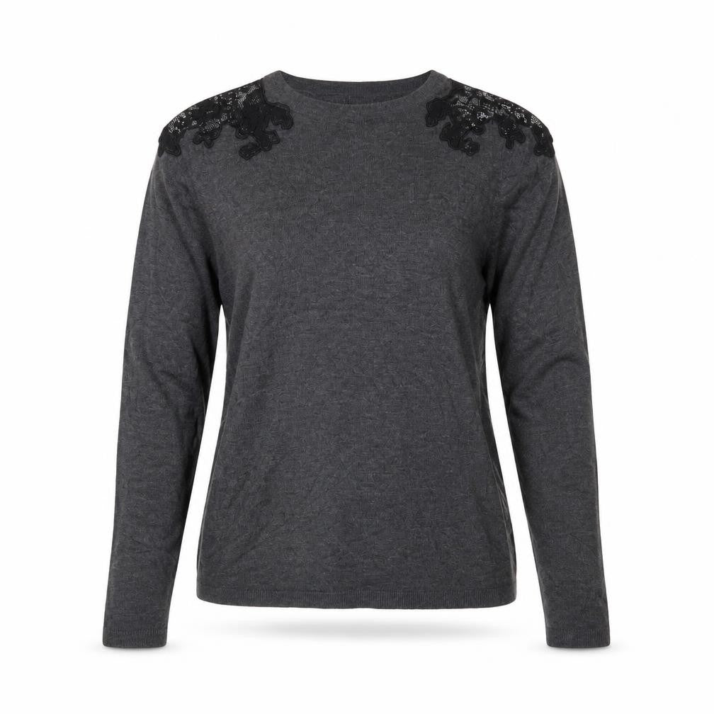 Womens UK Size 14 Zara Grey Pullover Jumper