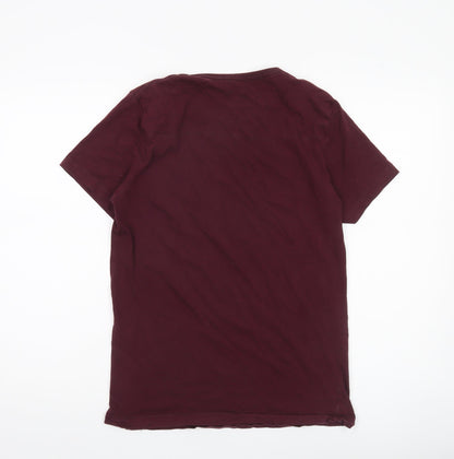 Mens UK Size M French Connection Red  T-Shirt