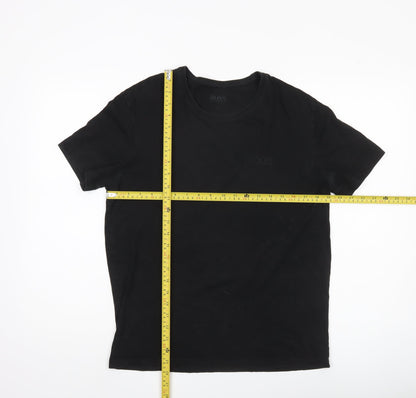 Mens UK Size M HUGO BOSS Black  T-Shirt