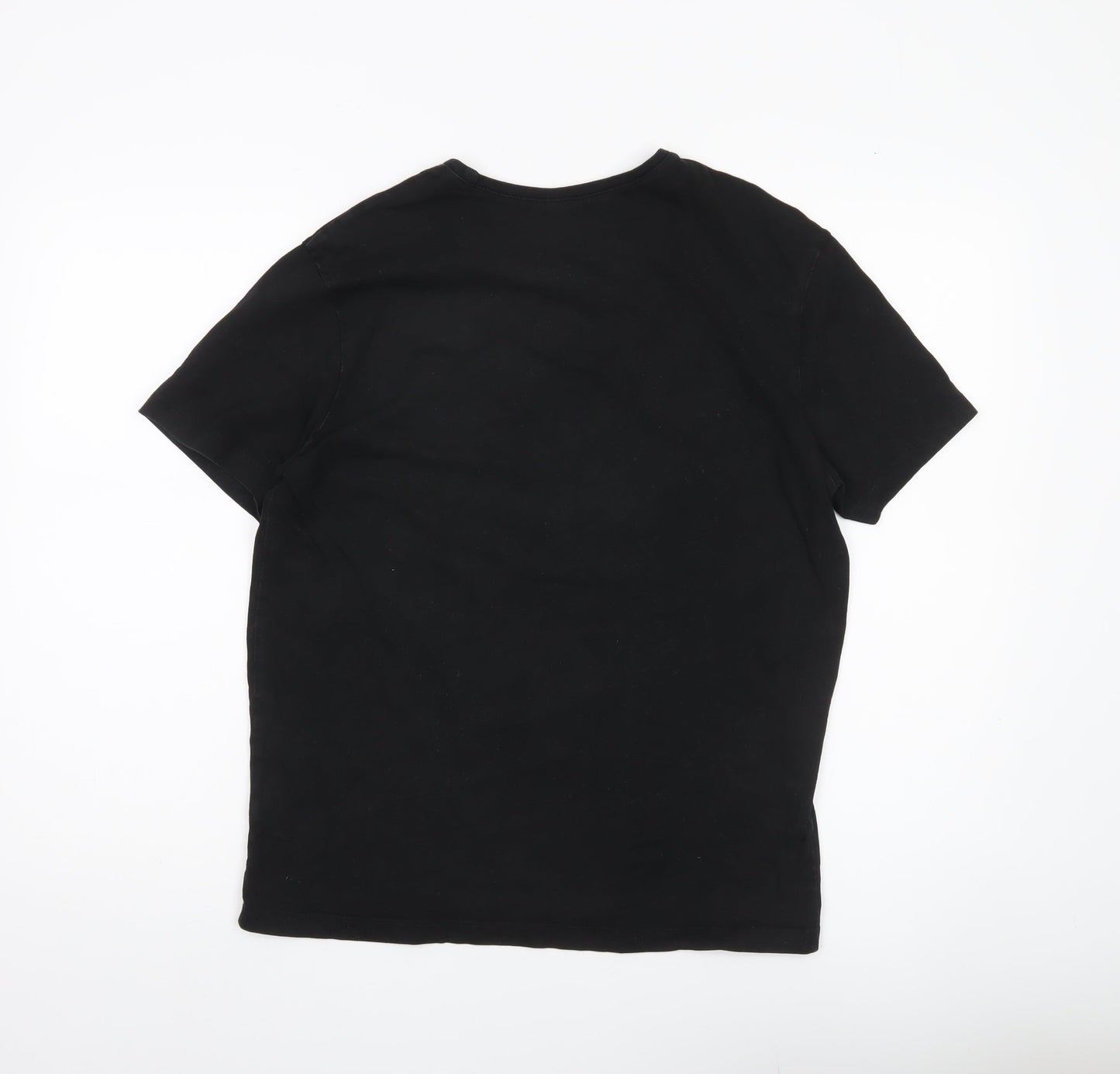Mens UK Size M HUGO BOSS Black  T-Shirt