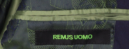 Mens UK Size 36 Remus Uomo Regular Blue Suit Jacket