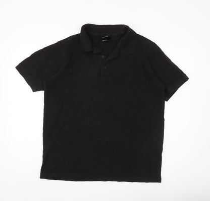 Regatta Professional Men's Black XL Polo Shirt Cotton Blend Workwear