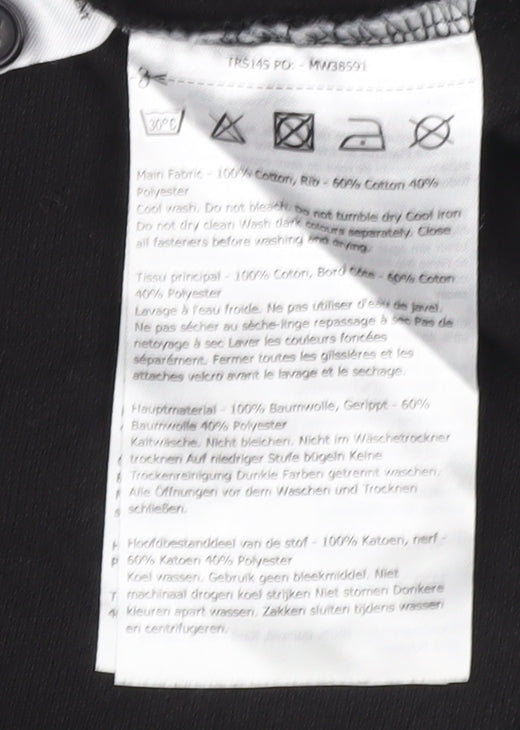 Regatta Professional Men's Black XL Polo Shirt Cotton Blend Workwear