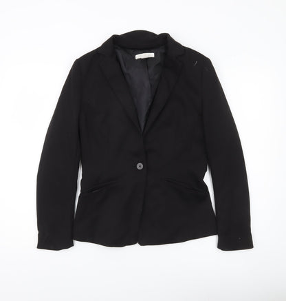 H&M Women’s Black Blazer Size 10 Tailored Workwear Jacket