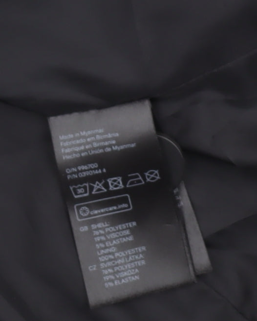 H&M Women’s Black Blazer Size 10 Tailored Workwear Jacket