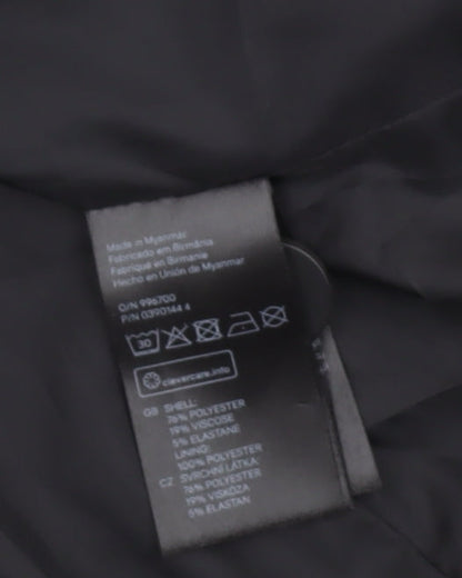 H&M Women’s Black Blazer Size 10 Tailored Workwear Jacket