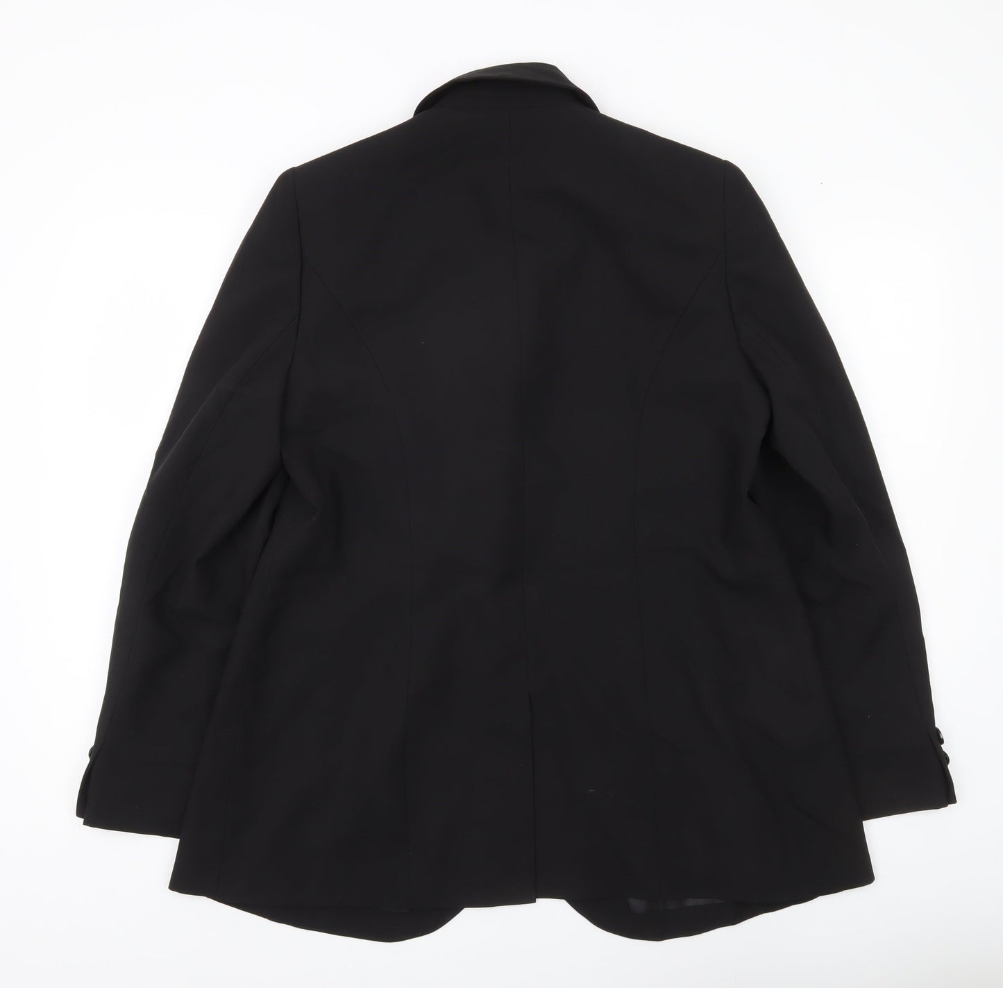 Evans Women’s Black Size 16 Single-Breasted Suit Jacket Blazer