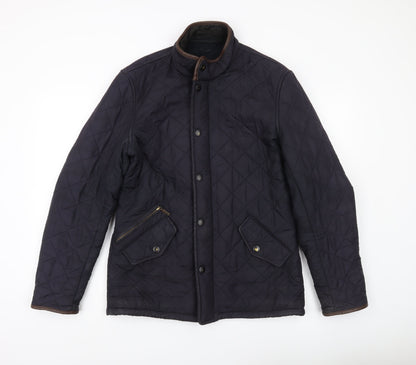 Barbour Mens Jacket Outdoor Black Size Large