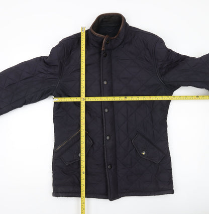 Barbour Mens Jacket Outdoor Black Size Large