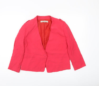 Womens UK Size 8 Gerard Darel Regular Red Blazer