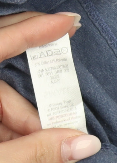 George Men’s Blue Toy Story Buzz Lightyear Graphic T-Shirt Size S