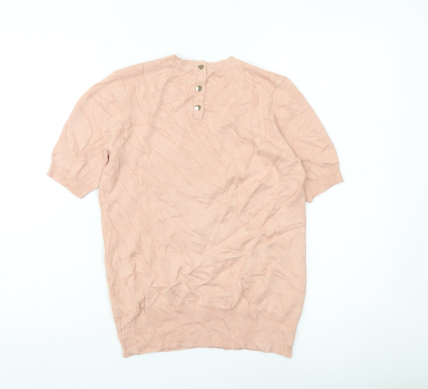 Womens UK Size M Zara Beige Pullover Jumper