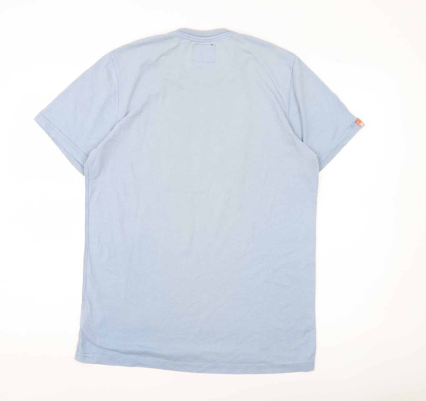 Superdry Men’s Blue Graphic Print Vintage Logo T-Shirt Size L