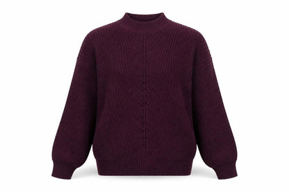 Womens UK Size M Beloved Purple Pullover Jumper