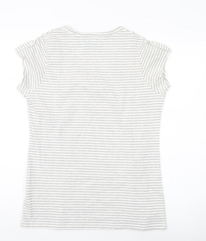 Womens UK Size 14 Peter Storm Grey Basic T-Shirt