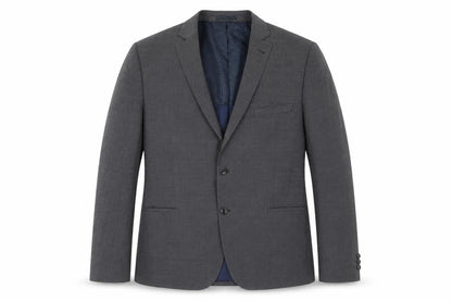 Marks & Spencer Men Grey Wool Blend Blazer Jacket Size 44 M Classic Fit