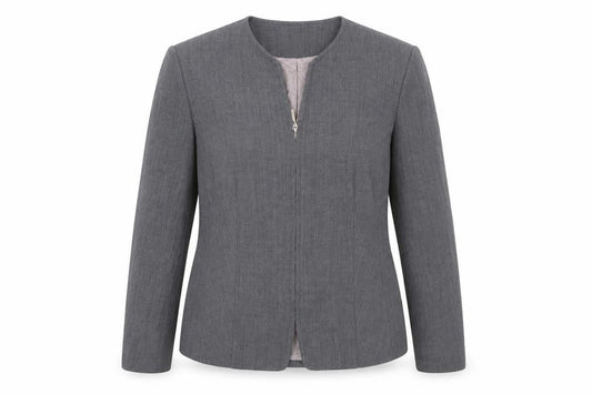 Womens UK Size 16 J Taylor Grey Basic Jacket