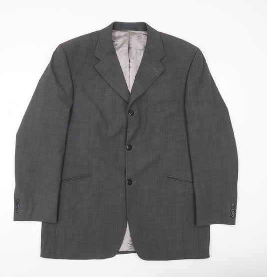 Gibson Men’s Grey Wool Blend 42” Regular Blazer Jacket